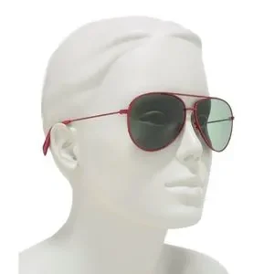 Celine 59mm Shinny Red & Green Pilot Sunglasses New Comes With Box, Case & Cloth Celine | Accessories | Celine 59mm Shinny Red Green Pilot  main image 4